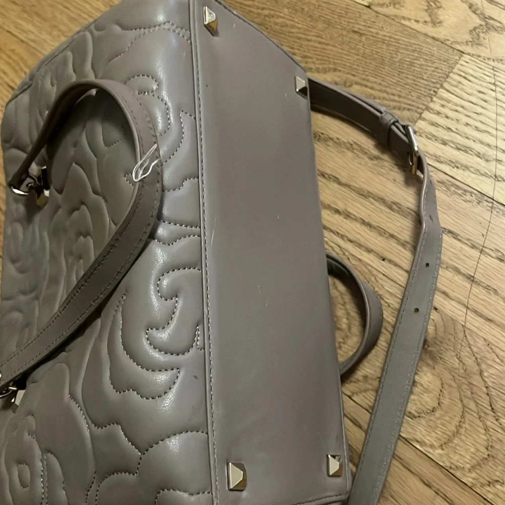 Kate Spade Sedgwick Lane Rose Kensey Beige Quilted‎ Bag